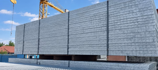 Pachete de grătare metalice zincate pregătite pentru manipulare și transport